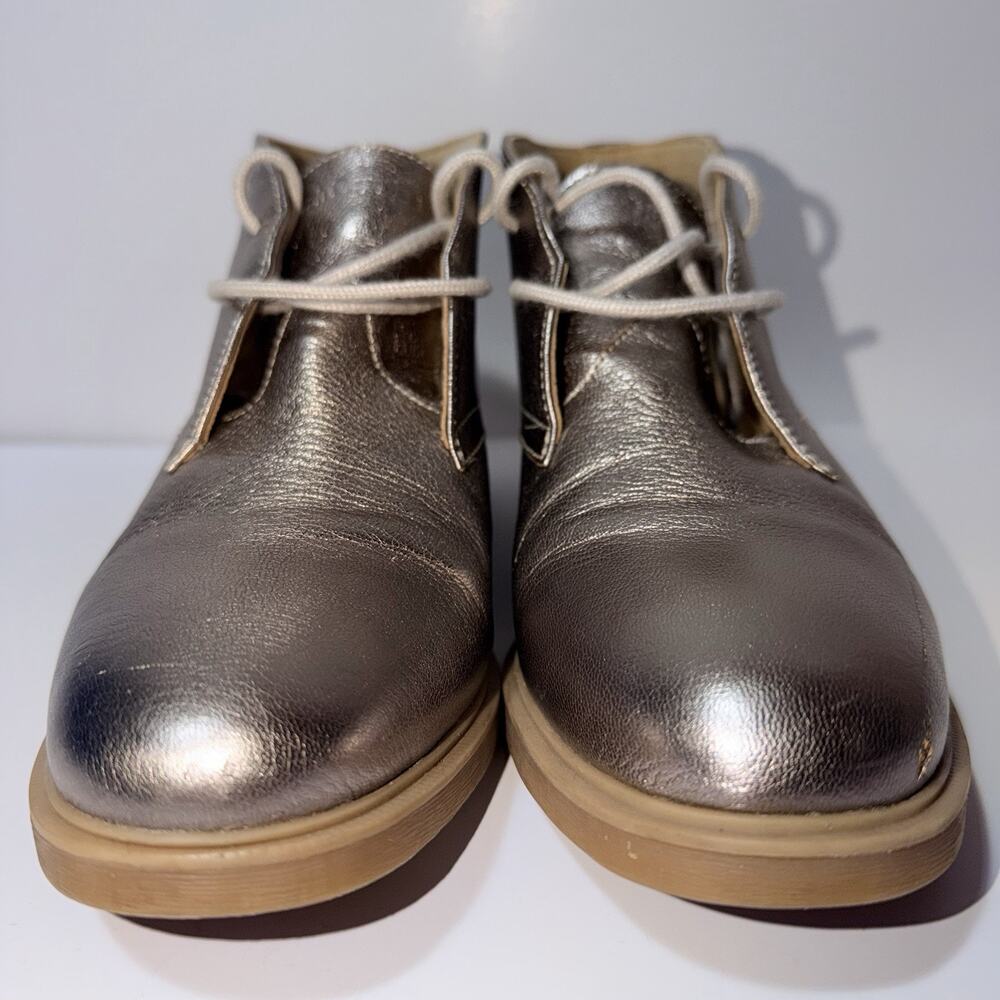 Hush Puppies Bailey Metallic Chukka Boots Size 7 2010s Hipster Aesthetic - Picture 3 of 11